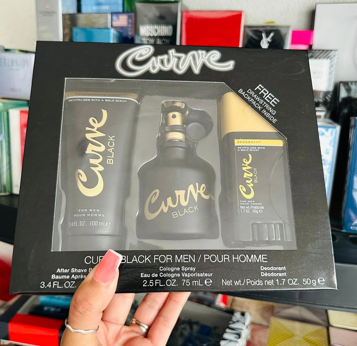 Curve Black Liz Claiborne Set 3 Piezas
