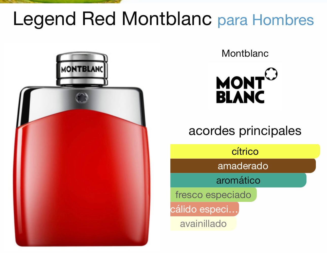 Legend Red Montblanc EDP 100ml