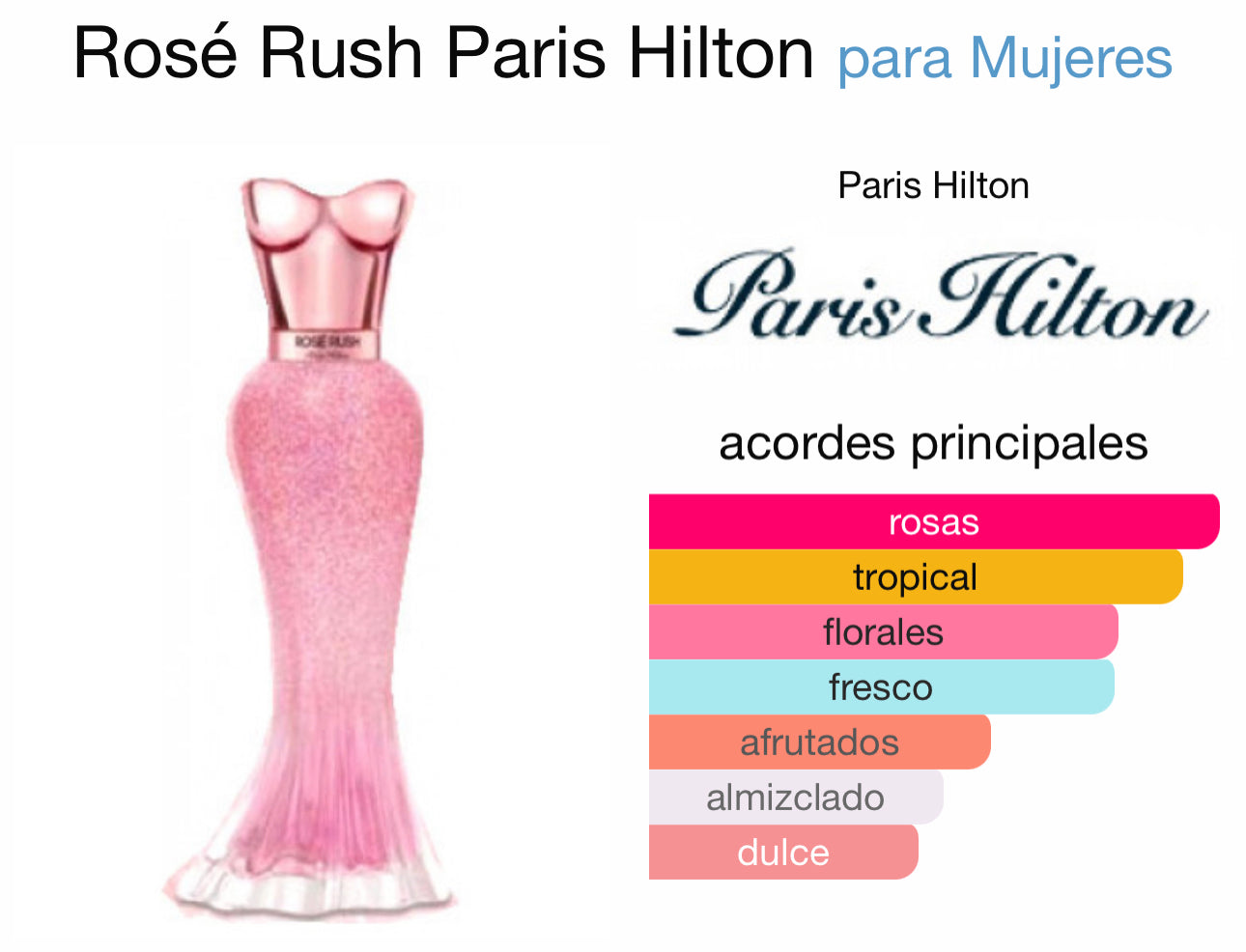 Rosé Rush Paris Hilton para Mujeres EDP 100ml