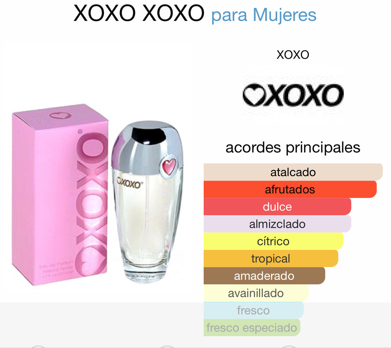 XOXO XOXO para Mujeres EDP 100ml