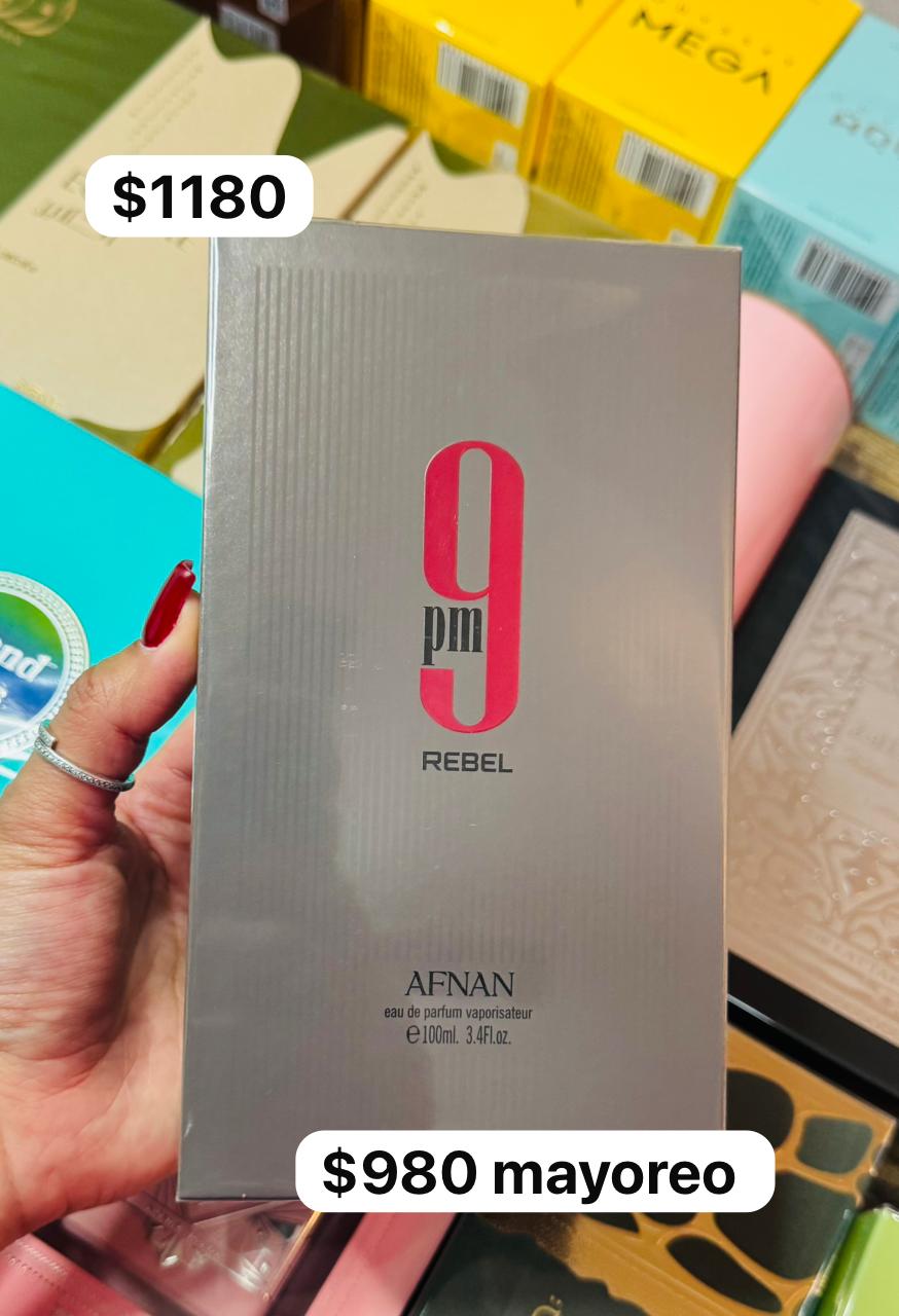 9 pm Rebel afnan 100ml