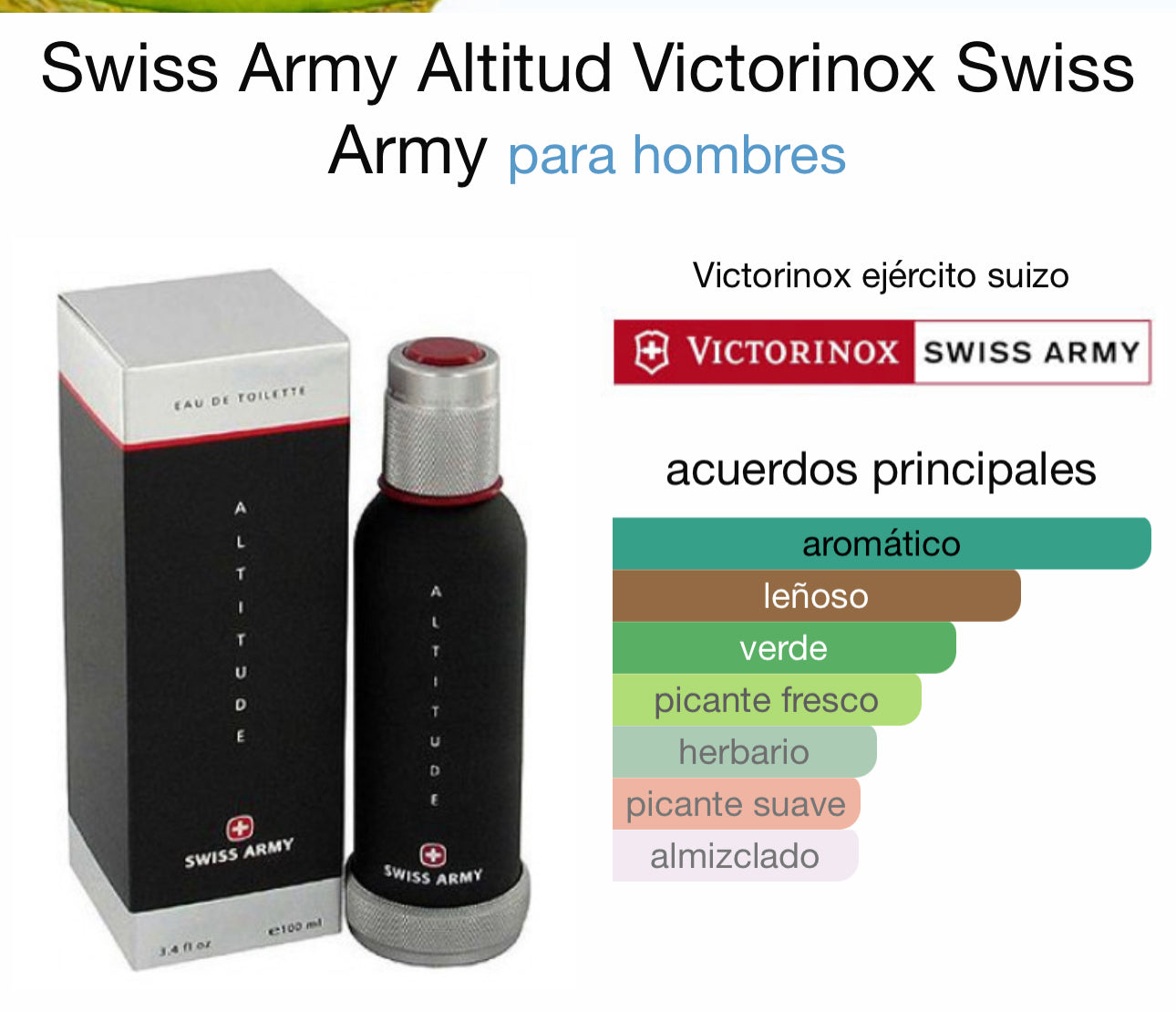 Swiss Army Altitud Victorinox Swiss Army EDT 100ml