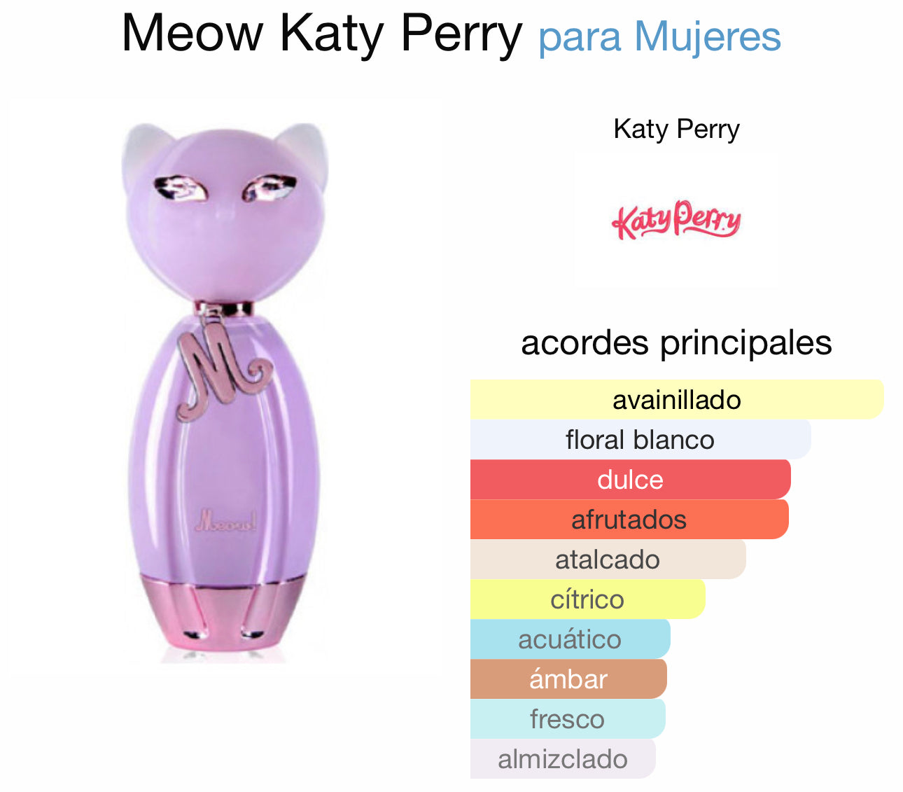 Meow Katy Perry para Mujeres EDP 100ml