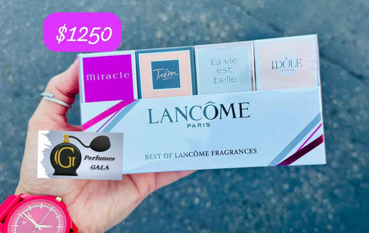 Set mini Lancome 4 piezas