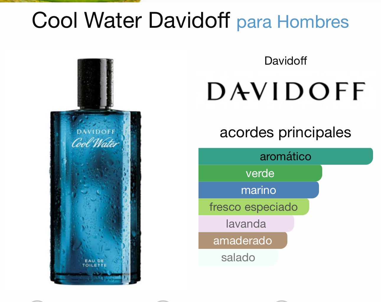 Cool Water Davidoff EDT 125ml