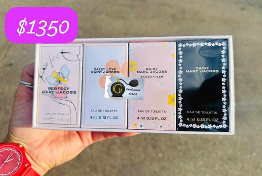 Marc jacobs set mini 4 piezas