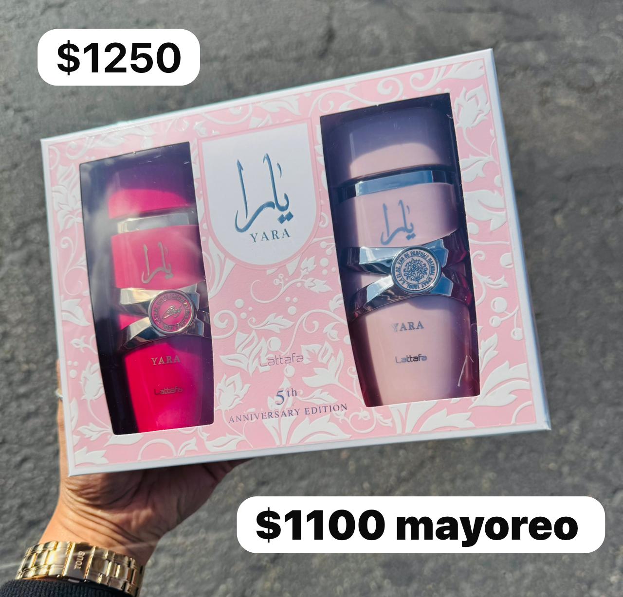 Yara candy y Yara lattafa dúo 100ml cada uno