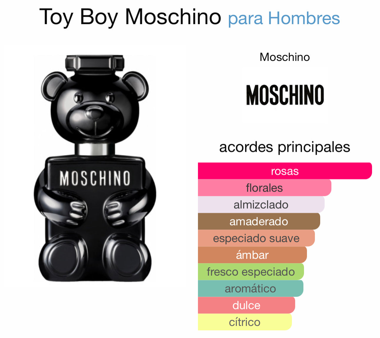Toy Boy Moschino para Hombres 50ml EDP