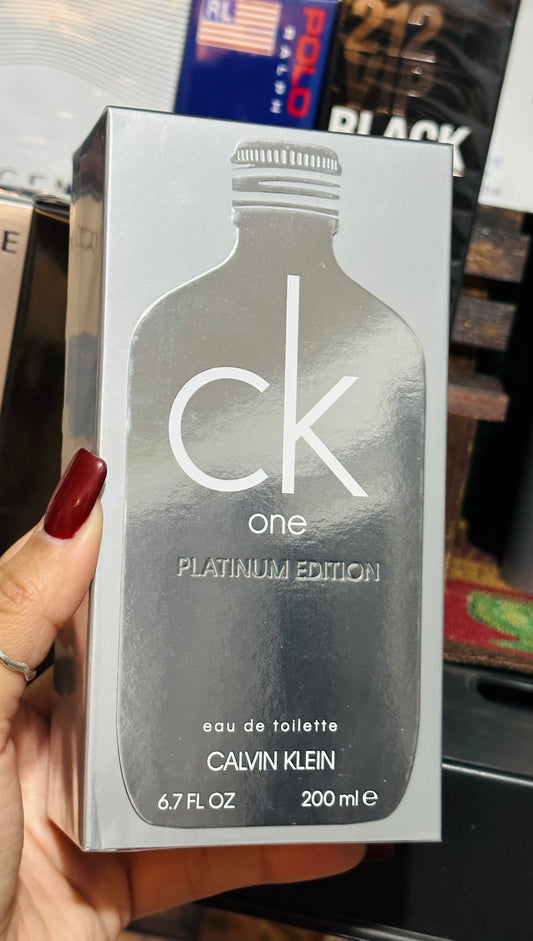 CK ONE Platinum edition 200ml unisex
