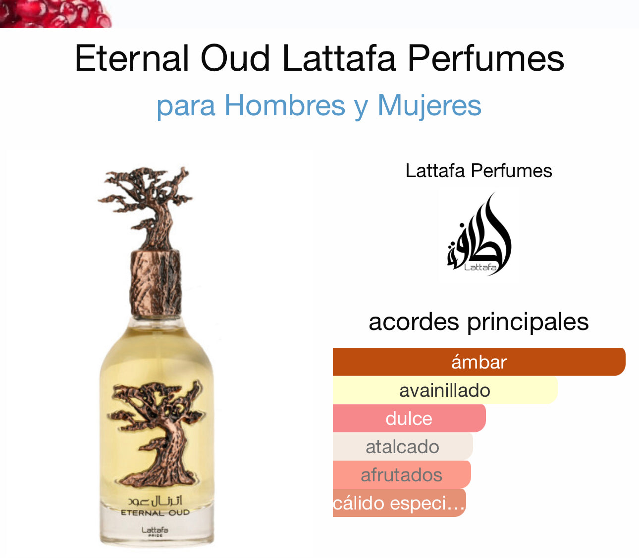 Eternal Oud Lattafa 100ml EDP