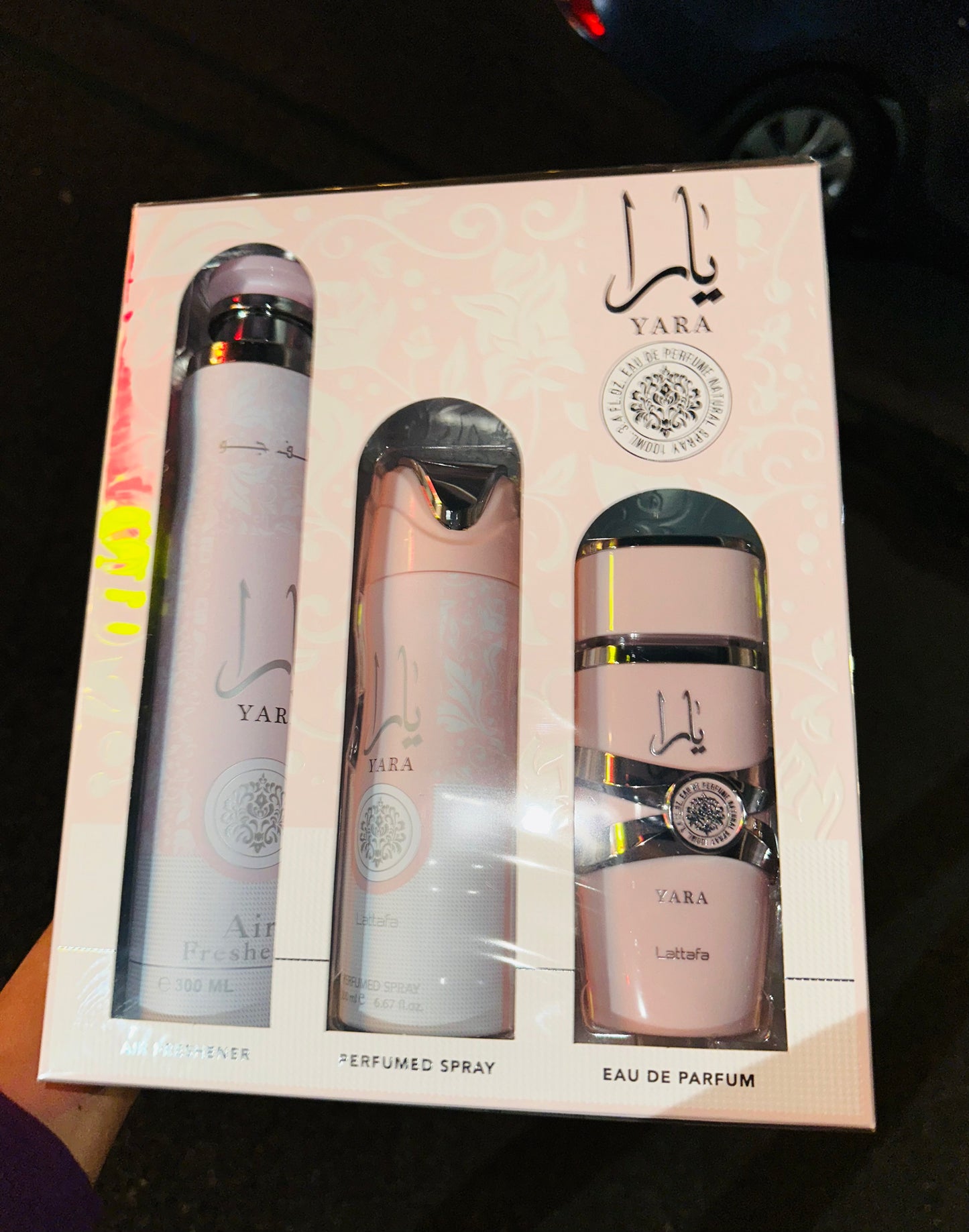 YARA LATTAFA SET 3 piezas