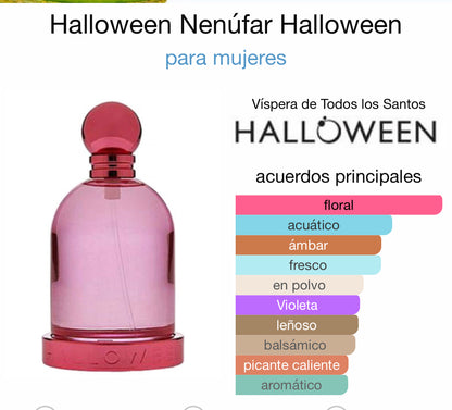 Halloween  water lili Nenúfar Halloween para mujeres 100ml
