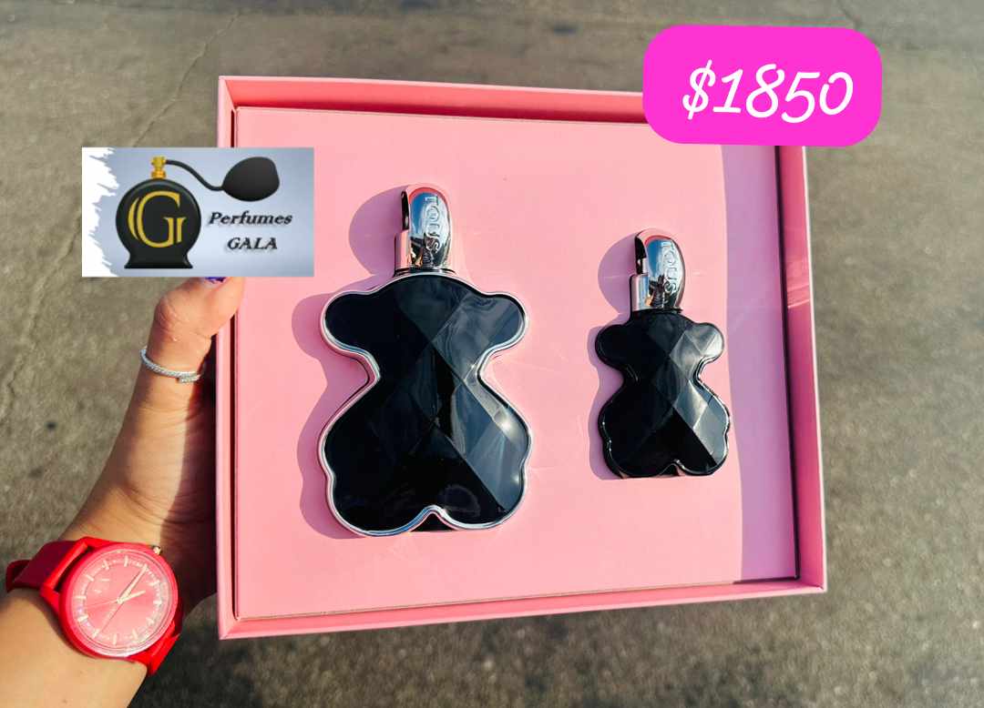 Love me the ónix parfum, Tous set 2 piezas