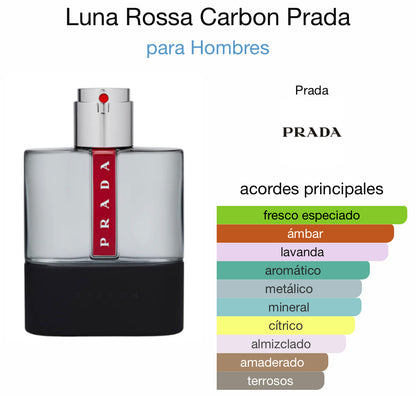 Luna Rossa Carbon Prada para Hombres 150ml EDT