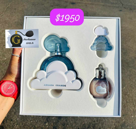 Cloud set Ariana Grande 3 piezas