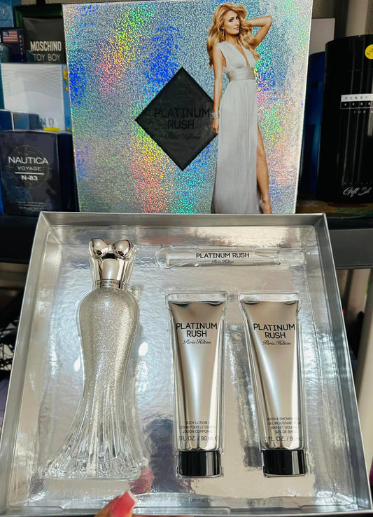 Platinum Rush Paris Hilton Set 4 Pieces