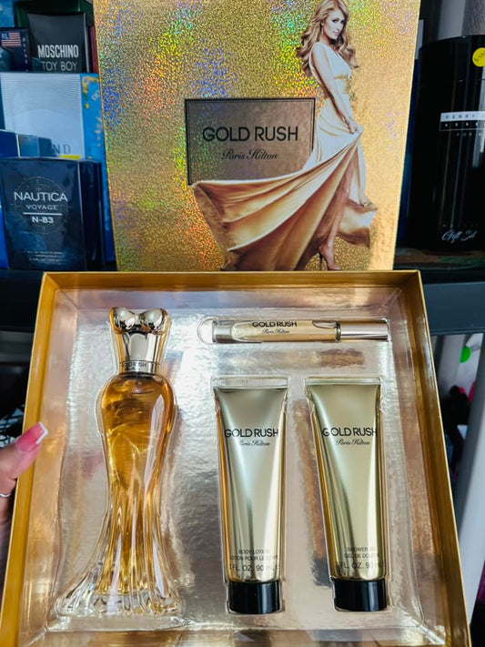 Gold Rush Paris Hilton Set 4 Piezas