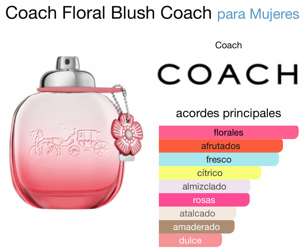 Coach Floral Blush Coach para Mujeres EDP 90ml