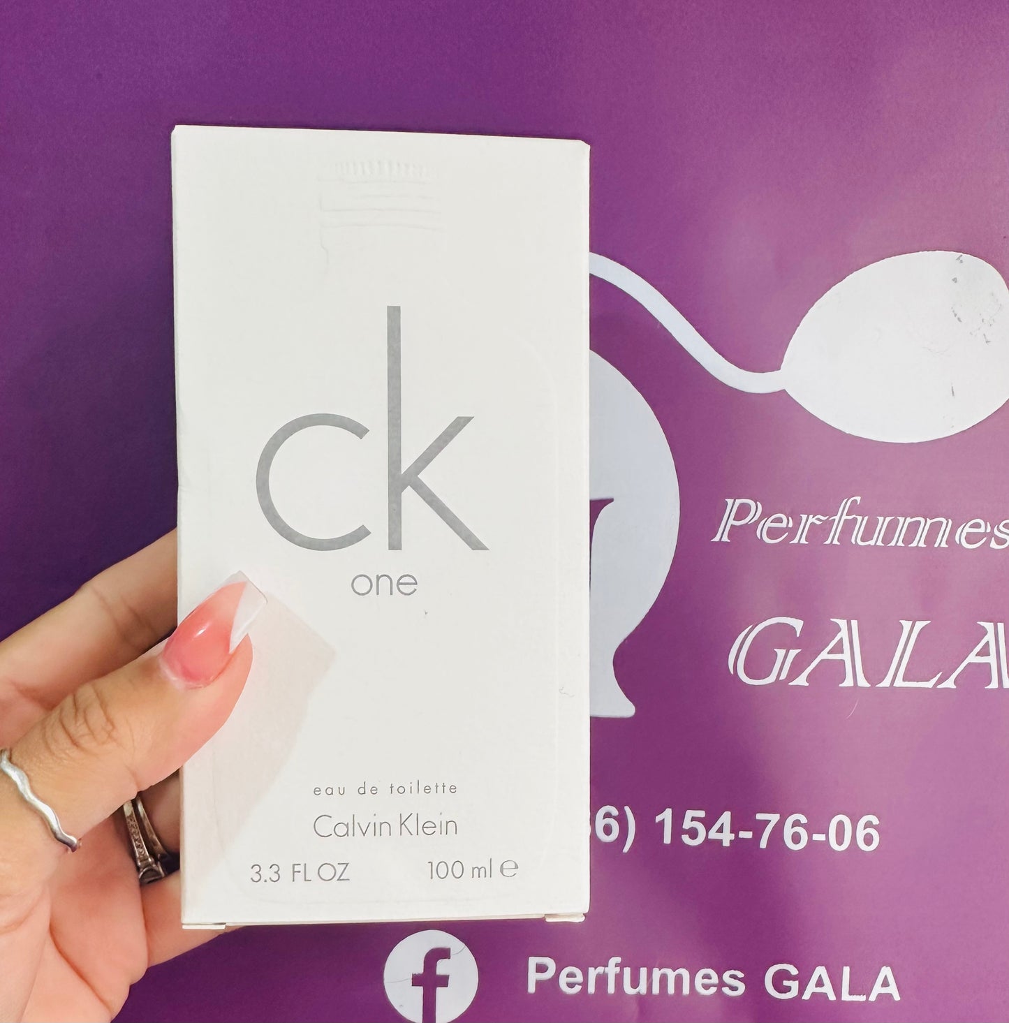 CK One Calvin Klein para Hombres y Mujeres EDT 100ml