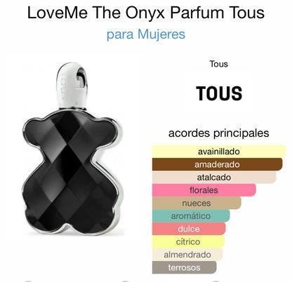 LoveMe The Onyx Parfum Tous para Mujeres EDP 90ml