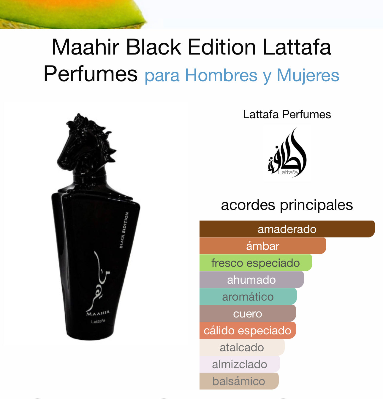 Maahir Black Edition Lattafa EAU de Toilette 100ml