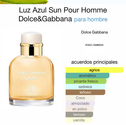 Light Blue Sun Pour Homme Dolce&Gabbana EDT 125ml