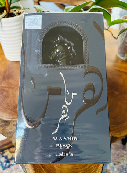Maahir Black Edition Lattafa EAU de Toilette 100ml