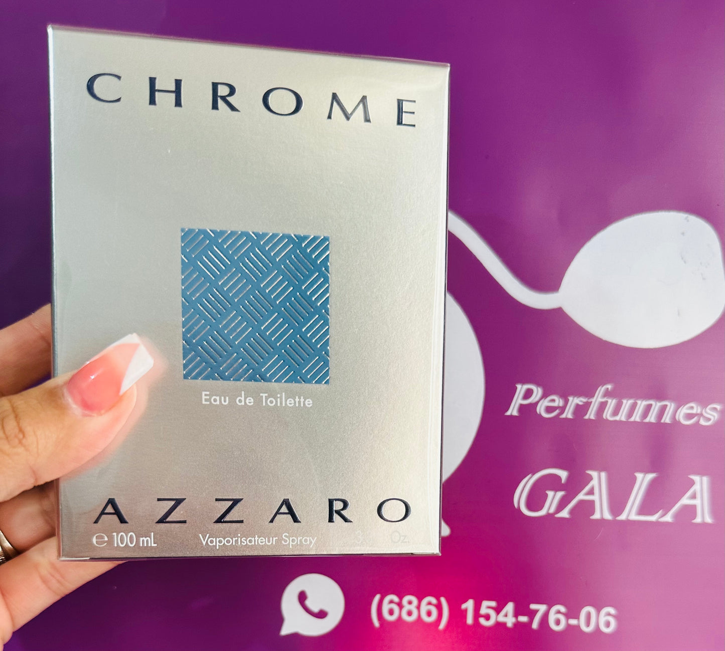 Chrome Azzaro para Hombres EDT 100ml