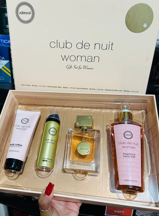 Club de Nuit woman set EDP 4 pc.