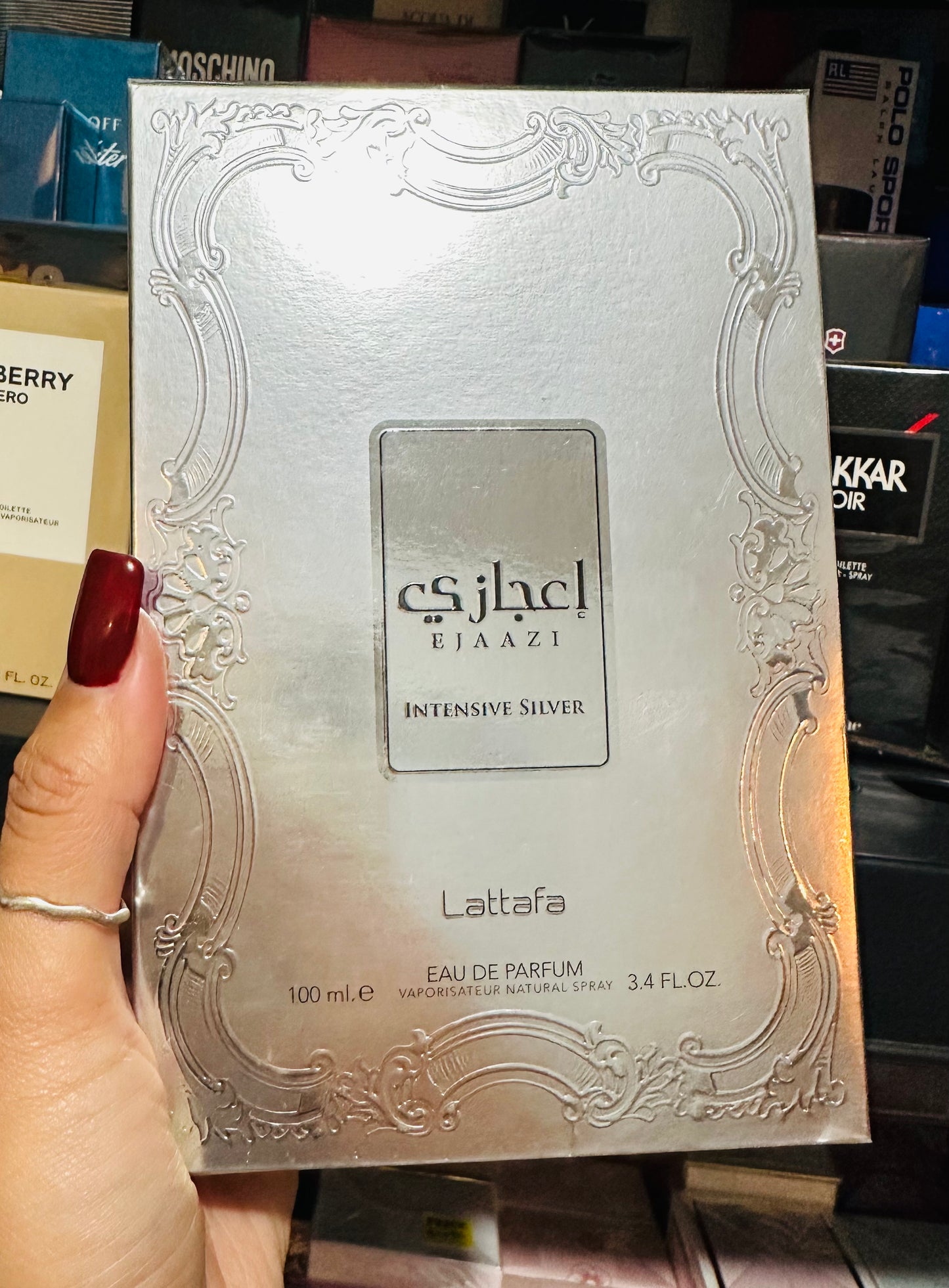 Ejaazi Intensive Silver Lattafa Perfumes 100ml EDP