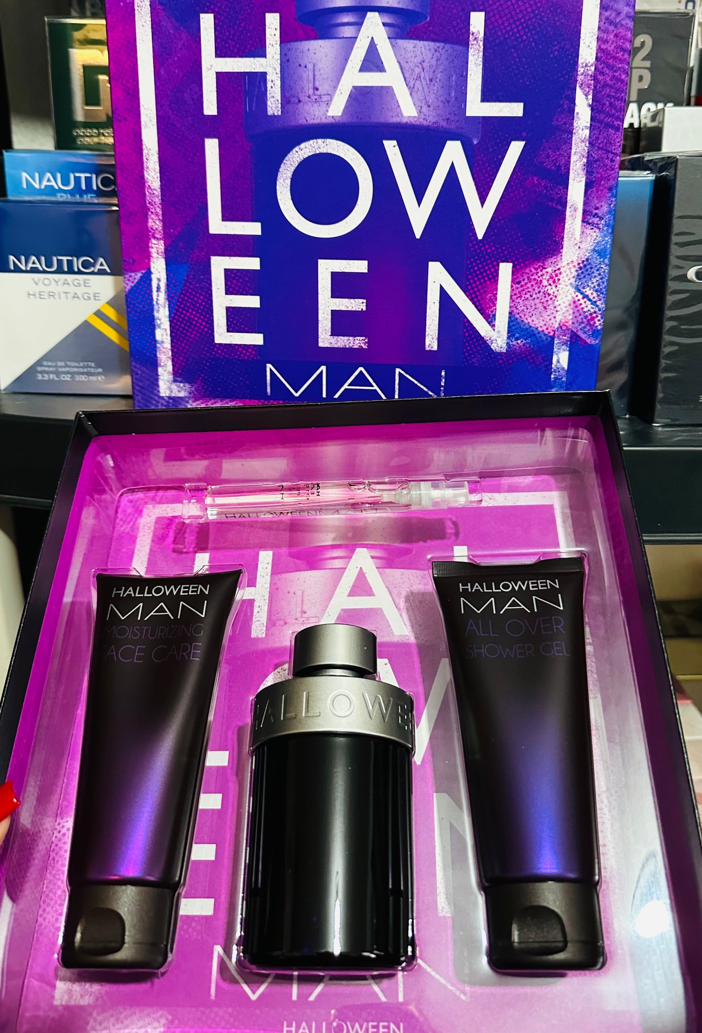 Halloween Men EDP set  4 piezas