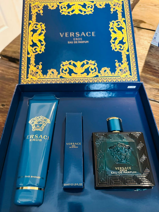 VERSACE EROS EDP SET 3 piezas